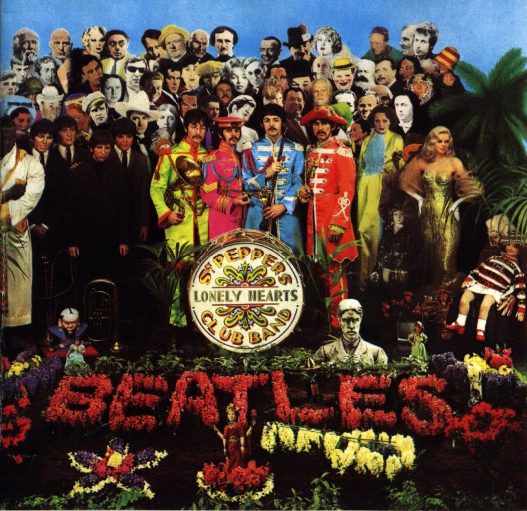 Beatles Sgt Pepper's Lonely Hearts Club Band 1967 album. Translation in French of When I'm Sixty Four.