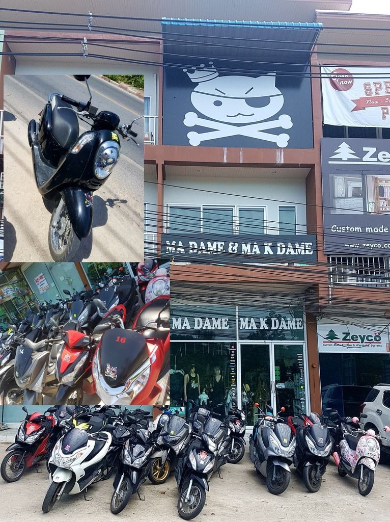 Louer un scooter à Chaweng vacances et scooter à Koh Samui Location