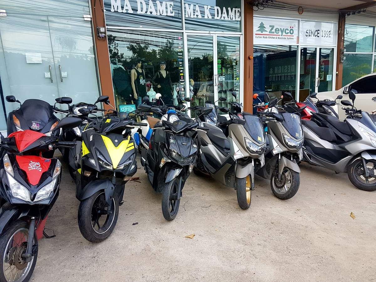 Koh Samui location scooter Honda et Yamaha Location scooter, moto et