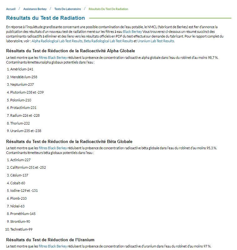 Le Filtre à Eau Berkey Modèle Travel Ysbaelle Le Blog