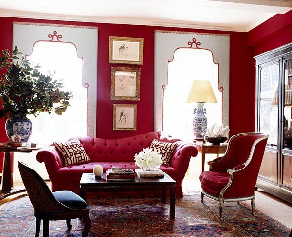 Cả ghế sofa cùng sơn tường kết hợp sẽ cho kết quả thế này đây