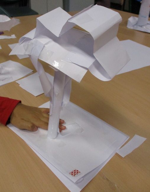 Sculpture de papier