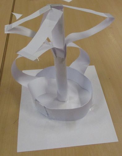 Sculpture de papier