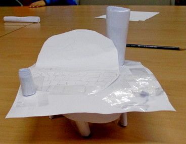 Sculpture de papier