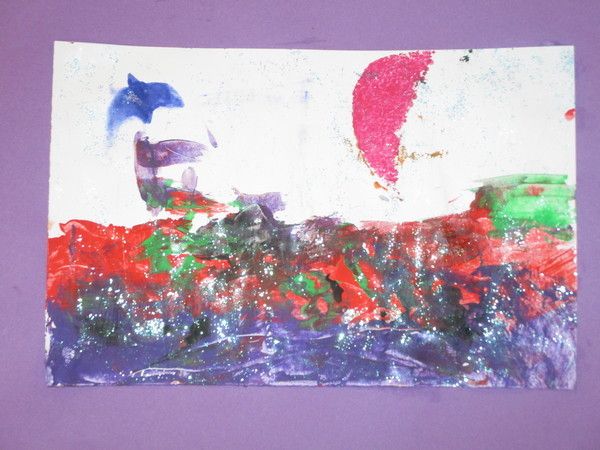 Modèles peinture à la spatule et pochoir tampon