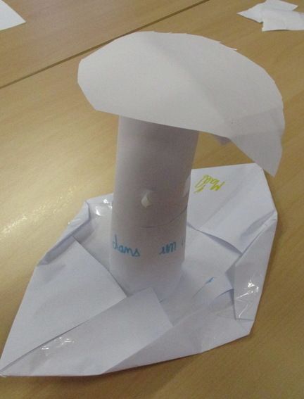 Sculpture de papier