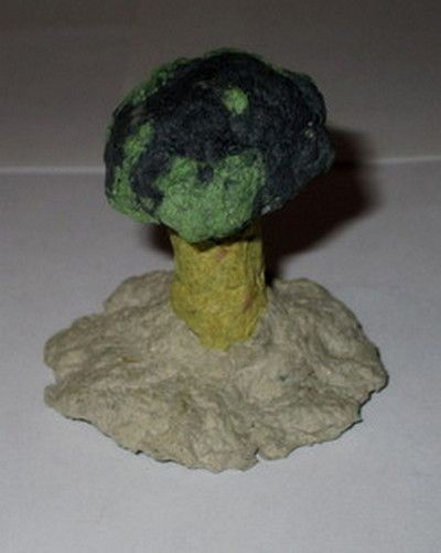 Modèle de modelage en pâte à papier