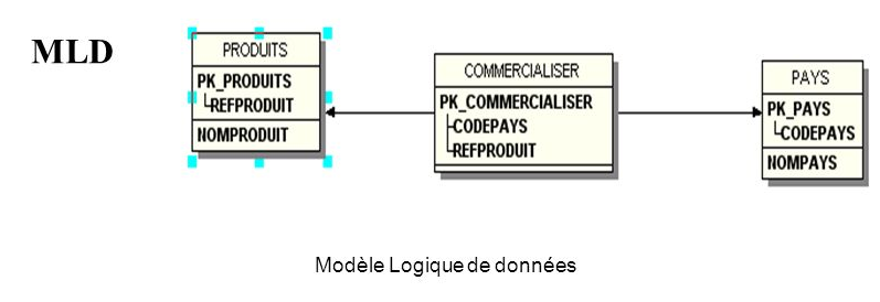 Transformation Du Mcd En Modèle Logique Des Données Mld - 