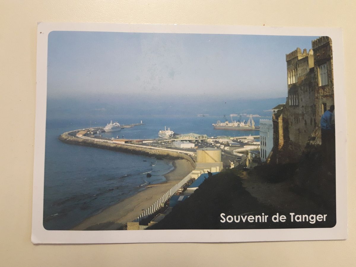 carte postale du Maroc