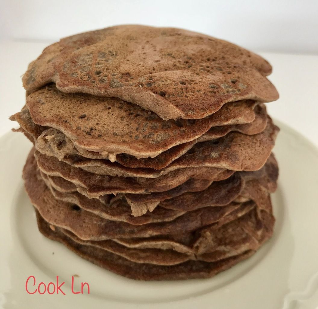 Pancakes aux graines de chia et farine de sarrasin - Cook Ln
