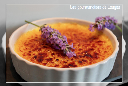Creme Brulee A La Lavande Les Gourmandises De Louysa