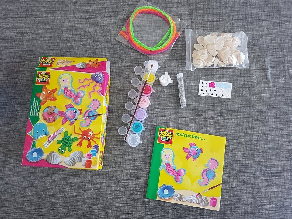 Activité, Enfant, SES Creative, Coquillage