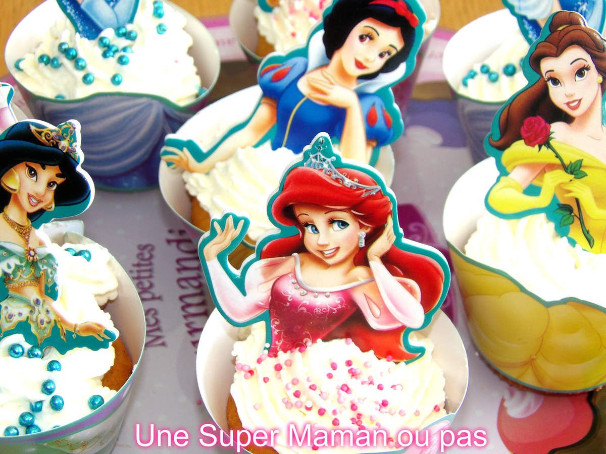 Recette, Cupcakes, Princesses, Disney, Enfant