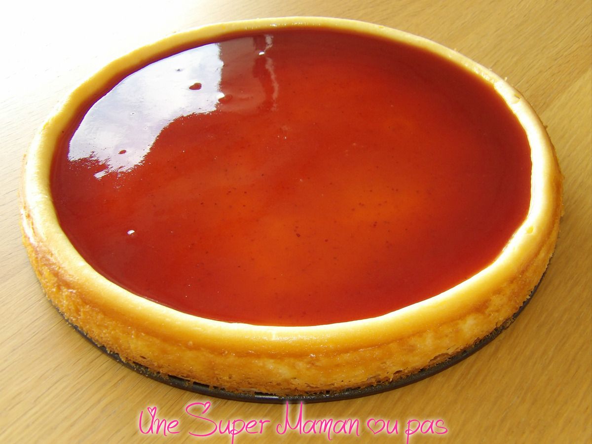 cheesecake, fraises, cook expert, recette, pâtisserie