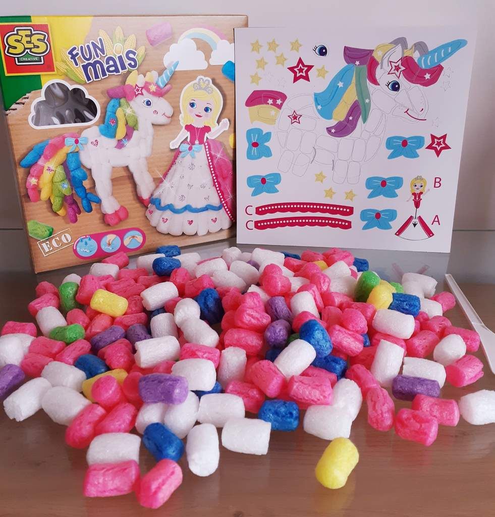 Ses créative, princesse, licorne, activité, coffret