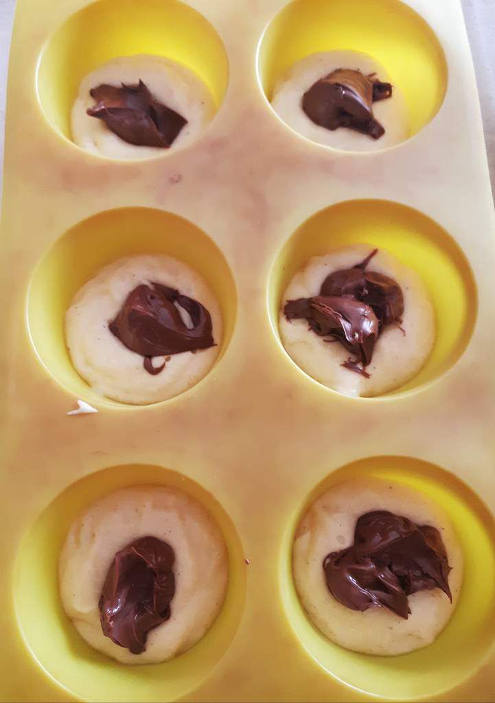 Muffin nutella