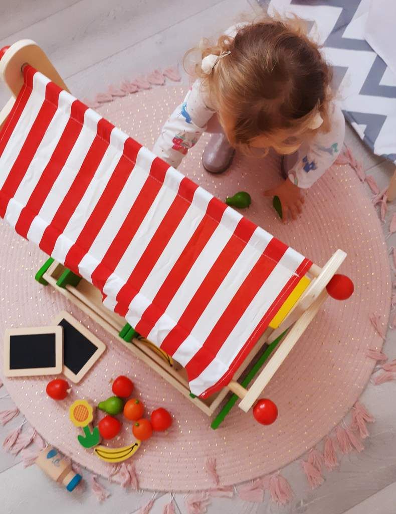 Stand de fruits, Everearth, fruits, enfant, jeux