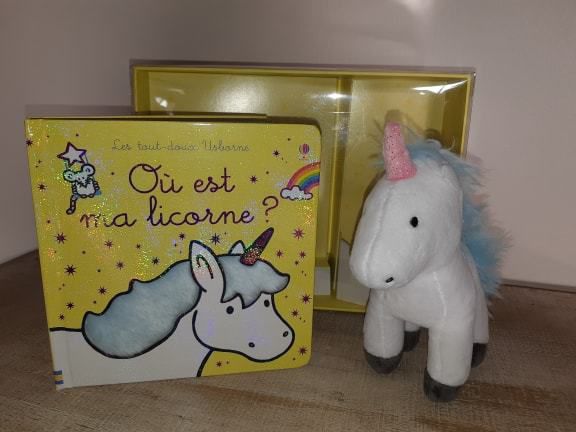 livre enfant, où est ma licorne, Editions Usborne