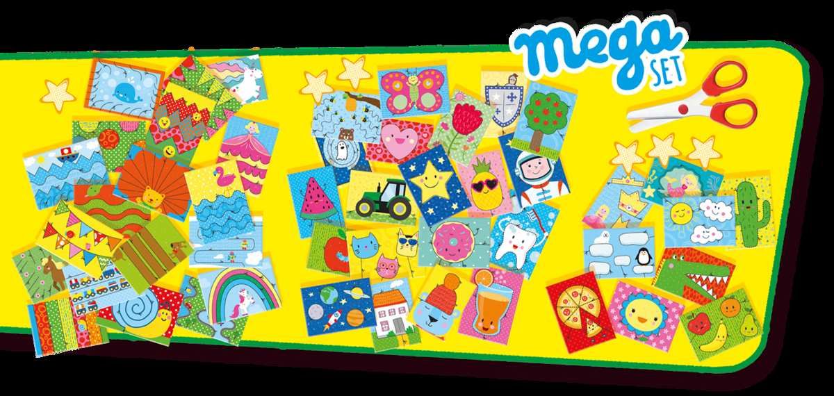 mega set, kit découpage, activité enfant