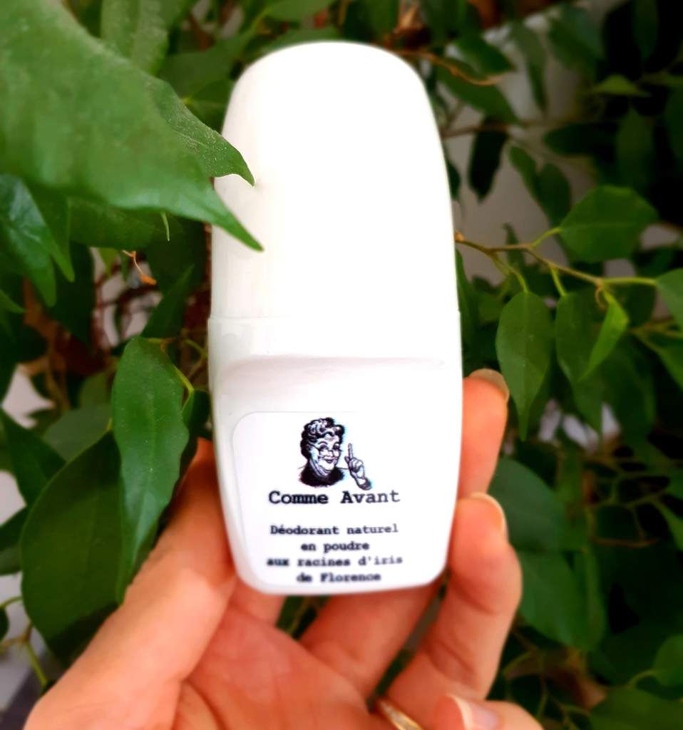 Déodorant en poudre, comme avant, produits naturel et bio