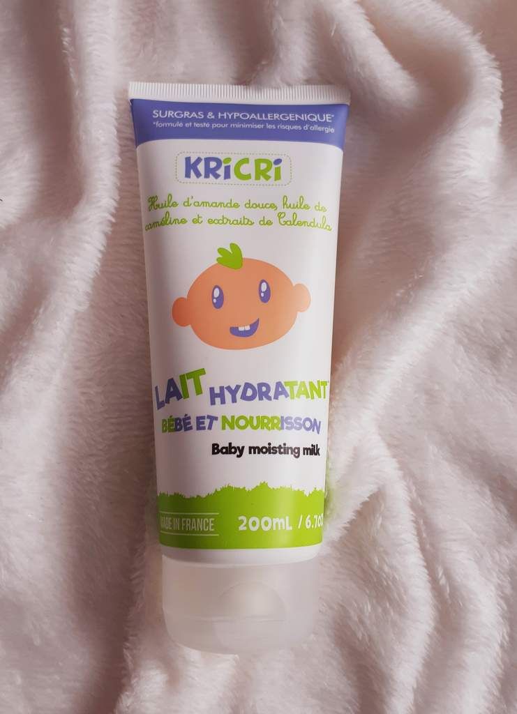 Lait pour le corps Kricri, bio, made in france