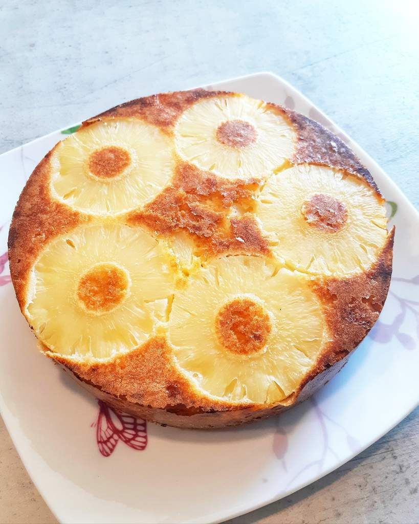 Gâteau ananas Amande, recette facile