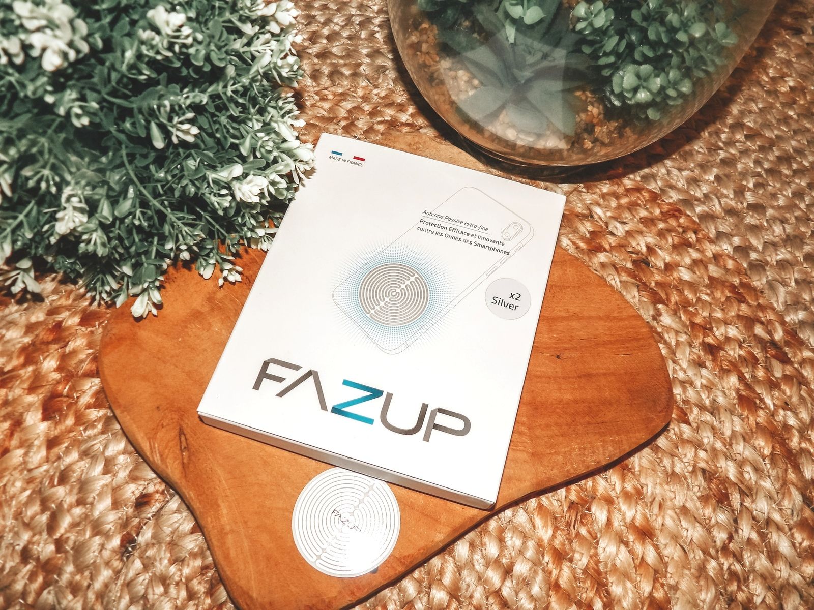 fazup, patch, antenne passive, téléphone