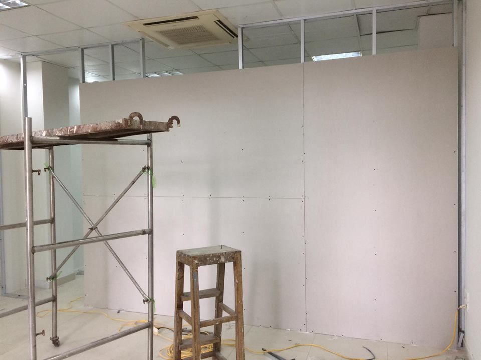 Thi công vách thạch cao tại Hà Nội giá rẻ, chất lượng tốt