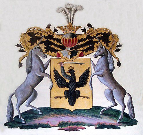 Emblème de la famille de Gleb Alexeïevitch Saltykov