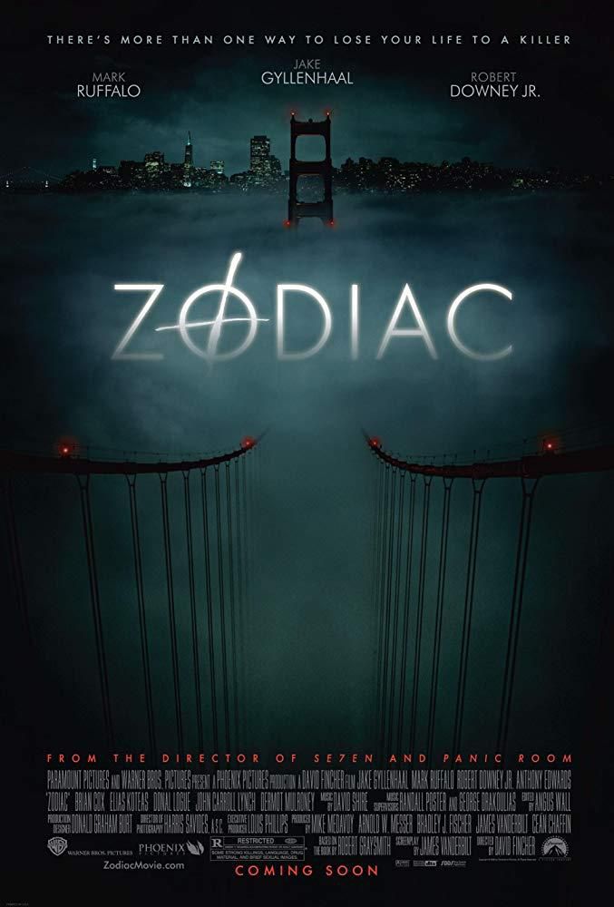 "affiche du film Zodiak" - "psycho-criminologie.com"