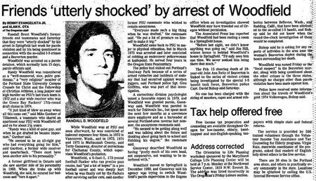 "Article sur l'arrestation de Randall Woodfield" - "psycho-criminologie.com"