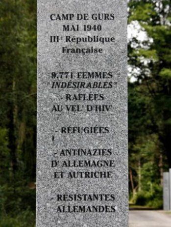 camp de gurs, femmes