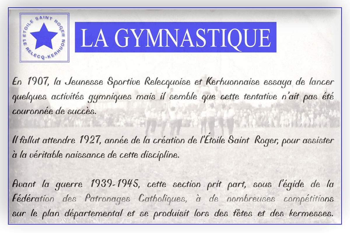 Étoile Saint Roger - gymnastique