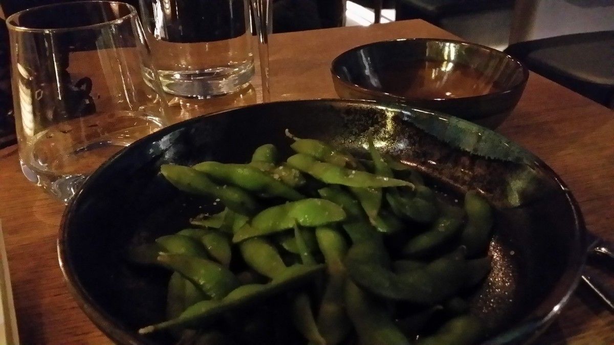 Edamame ao izakaya restaurant Paris 9