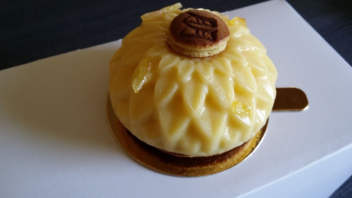 Dorayaki Citron et yuzu Tomo Pâtisserie Paris 2