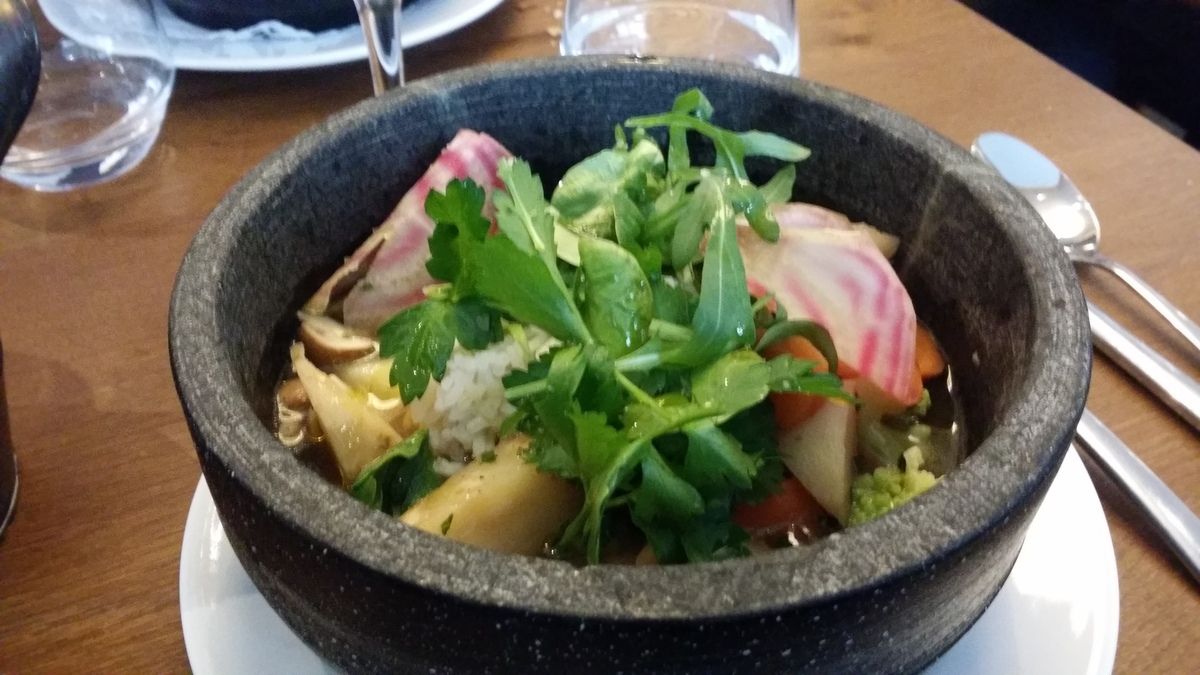 Riz et légumes de saison cardamome Restaurant l'Oseille Paris 2
