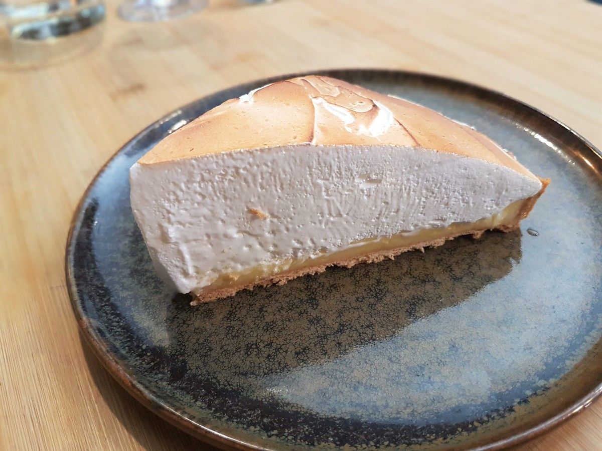Tarte au citron meringuée Berty Restaurant Paris 13