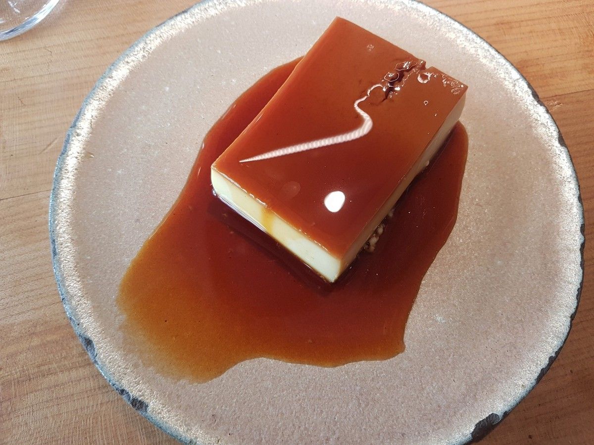 Crème caramel Fulgurances Restaurant Paris 11
