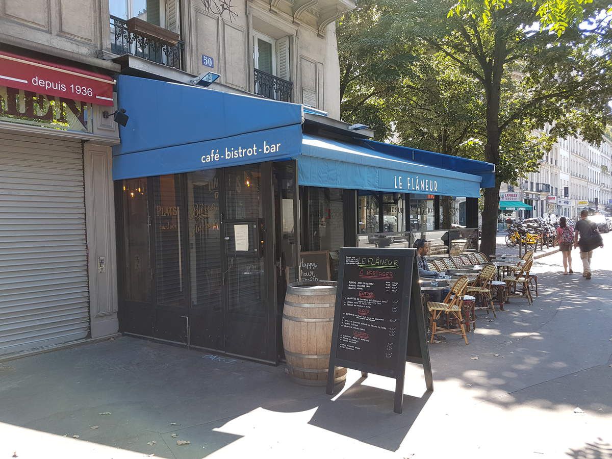 Le Flâneur Café Restaurant Paris 11
