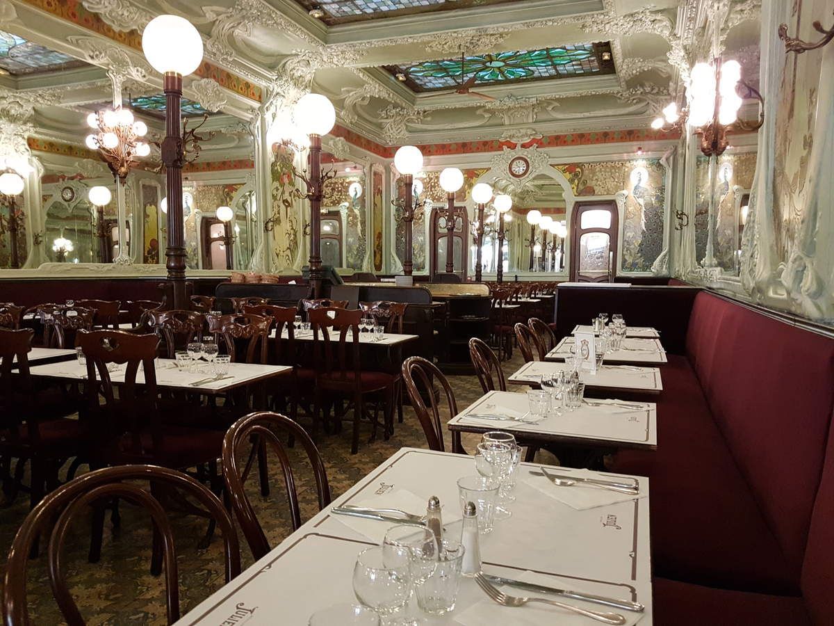 La salle du bouillon Julien restaurant Paris 10