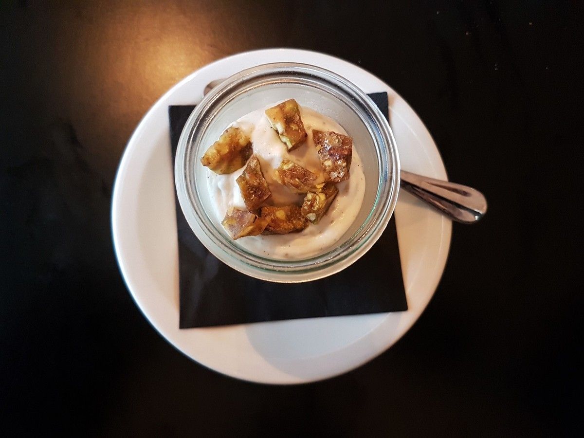 Riz au lait caramel croquant Le Pigalle Restaurant Paris