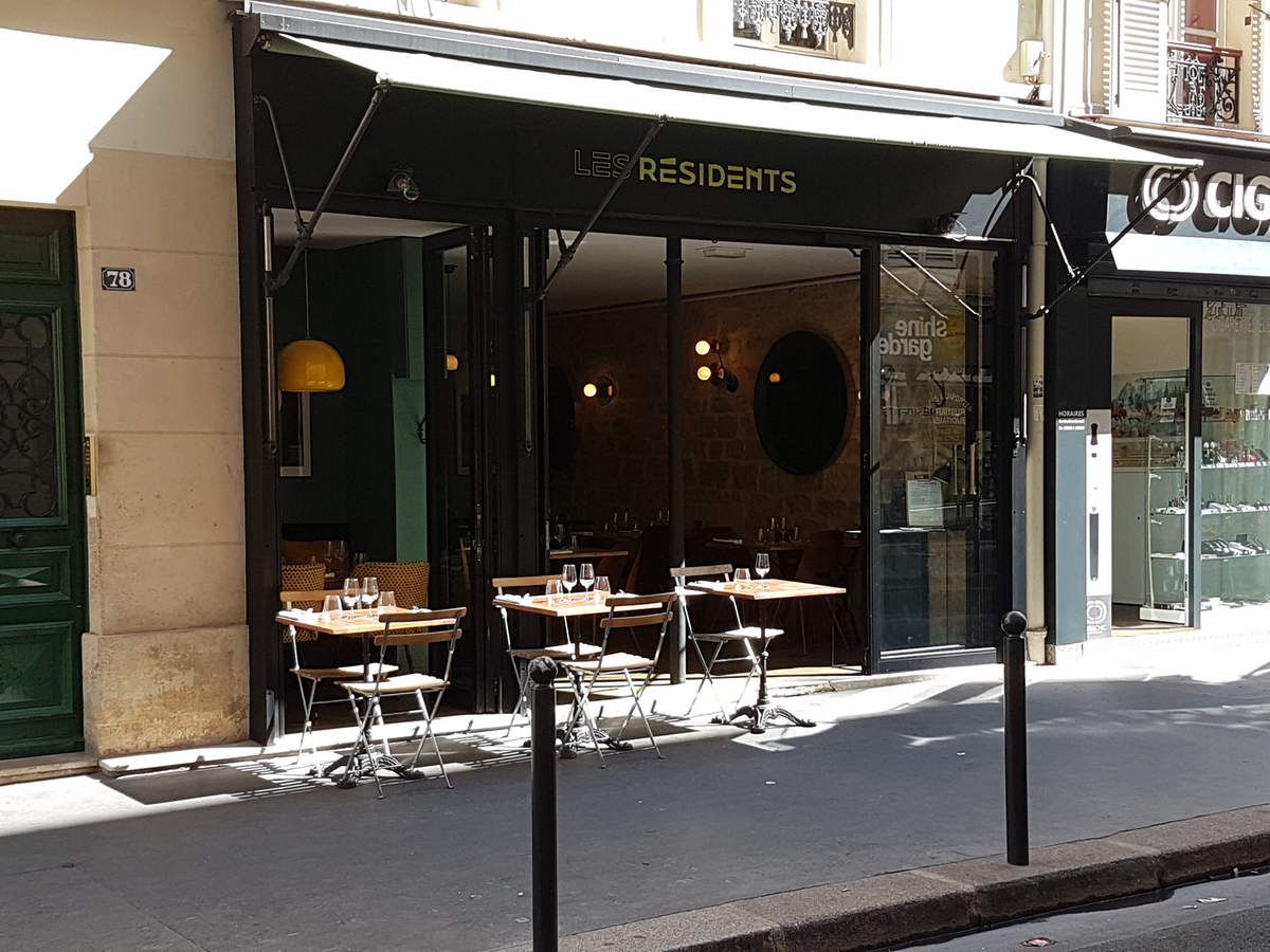 Les Résidents restaurant Paris 17