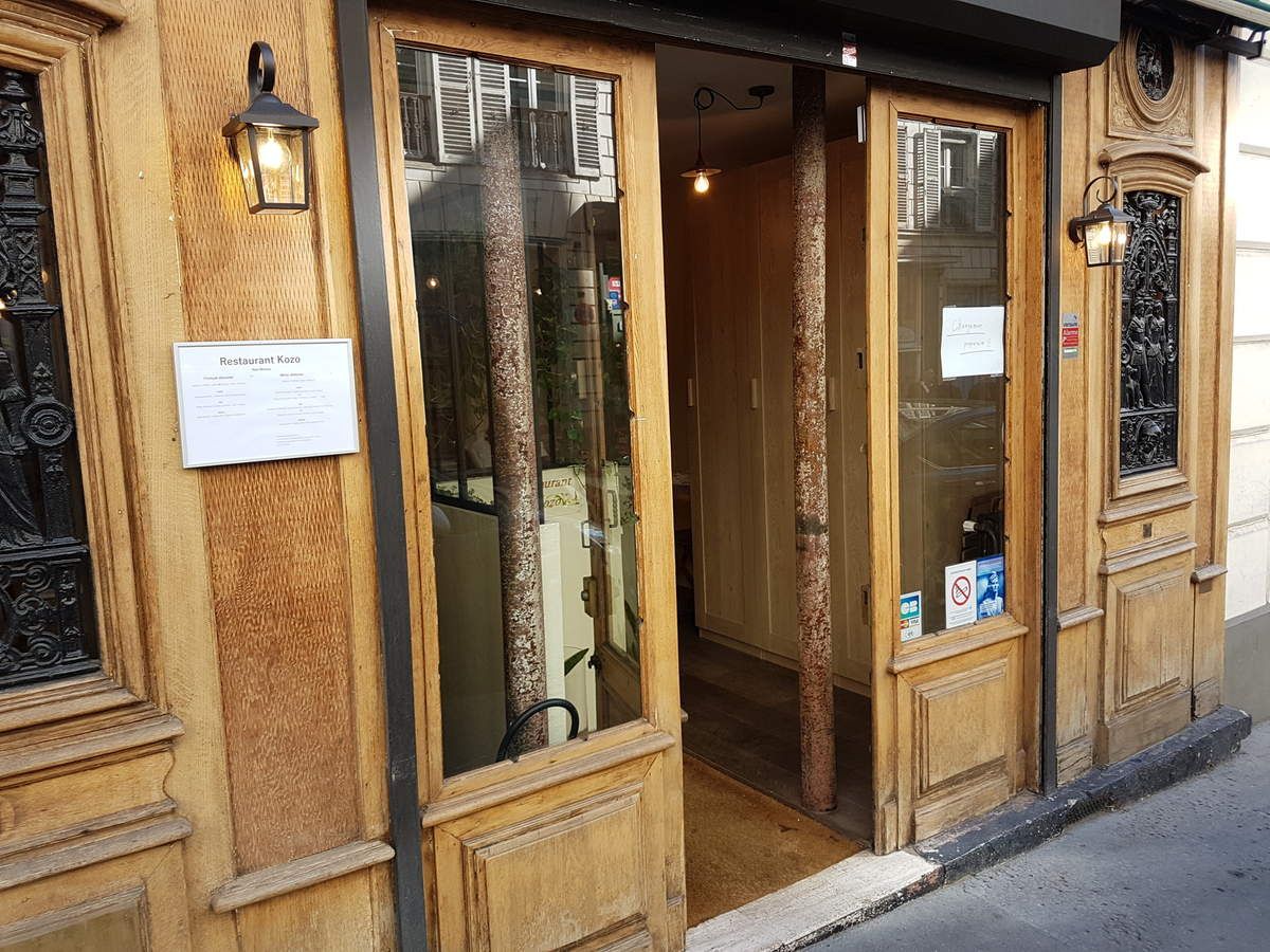 Kozo, restaurant rue Saint Georges Paris 9