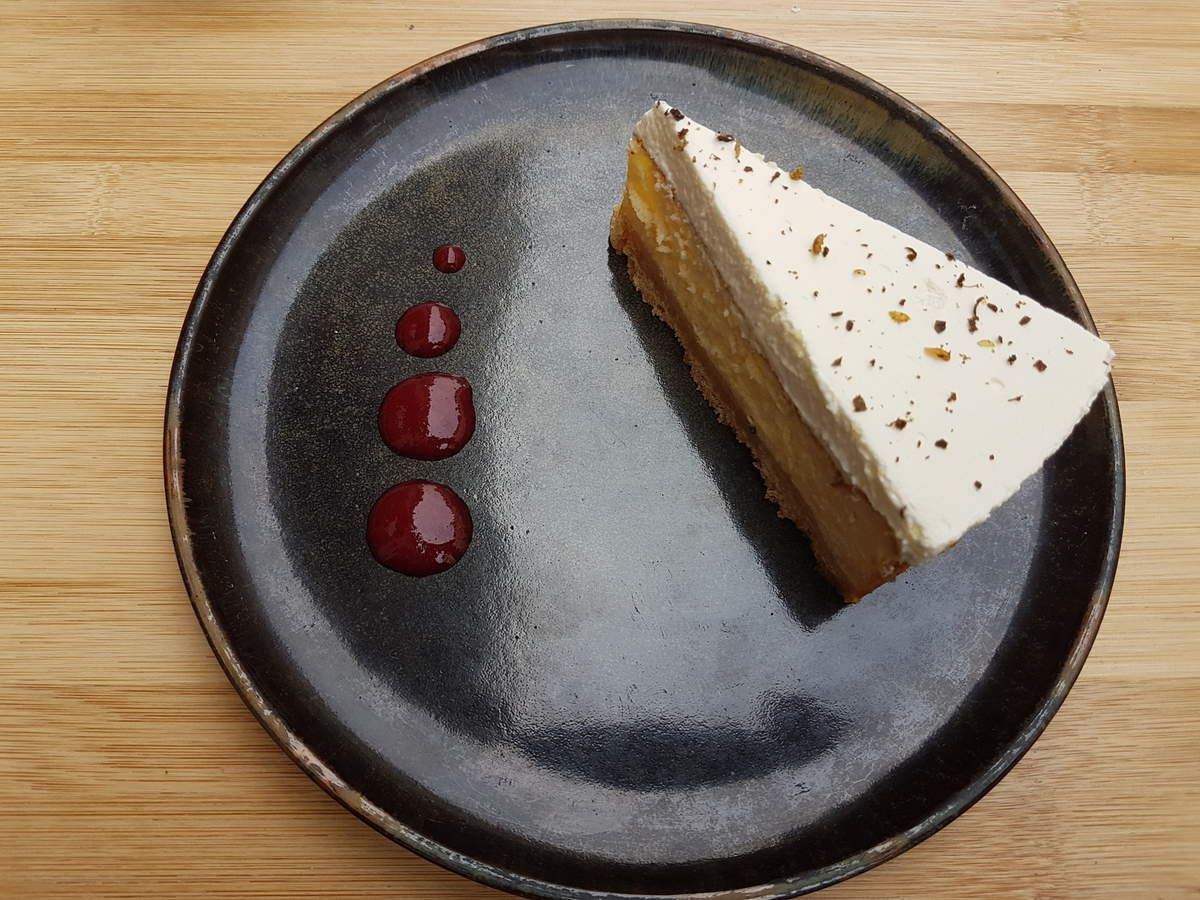 Cheesecake au poivre de Timut Le Mordant Restaurant Paris 10