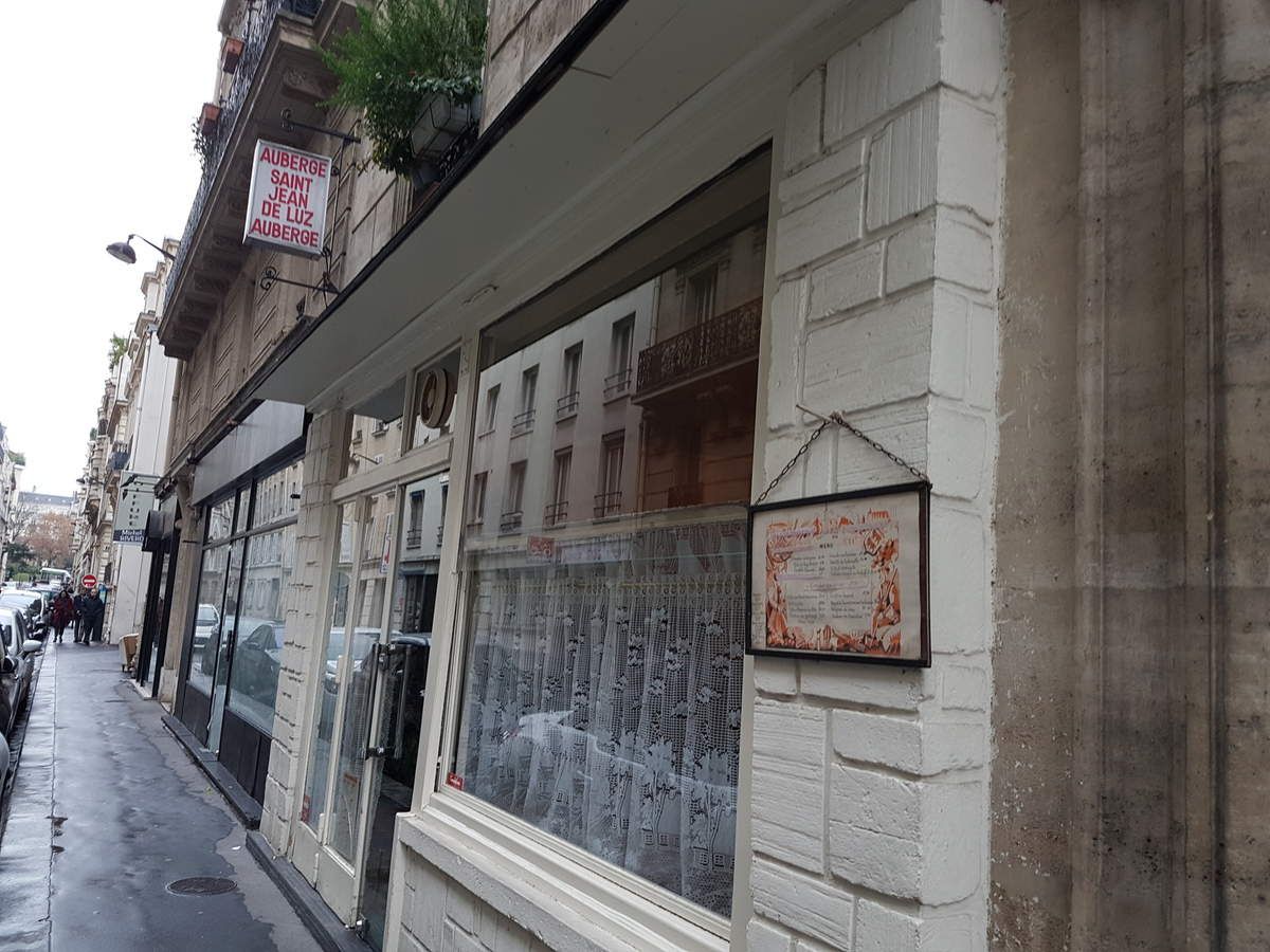 L'Auberge Saint Jean de Luz Chez Coco Restaurant Paris 16