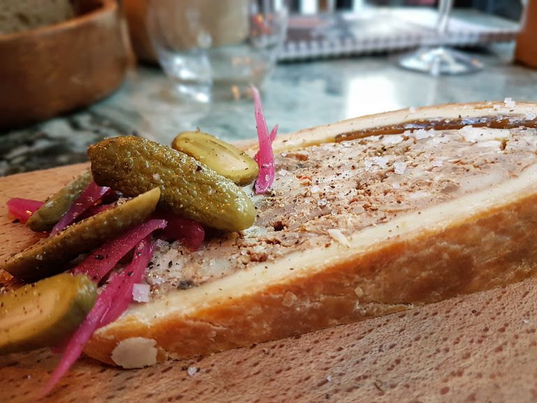 Pâté en croûte de Rodolphe Paquin Restaurant Papa Sapiens Paris 2