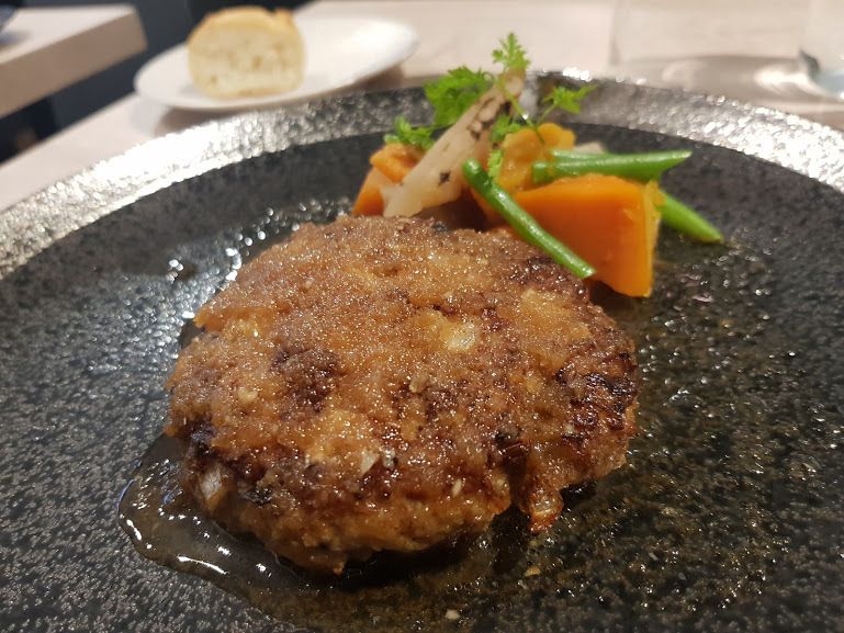 Rôti de wagyu Hamberg sauce japonaise botan la vigne restaurant Paris 6