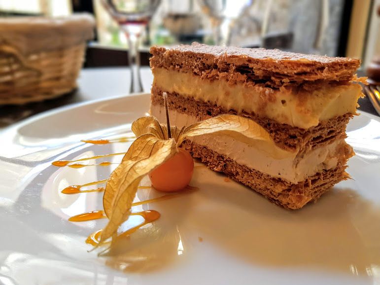 Mille-feuille Hugo et Victor La Démocratie Restaurant Paris 7