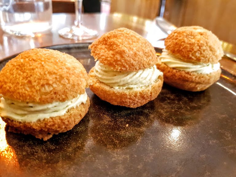 Choux Basilic Le Bistrot de Madeleine Restaurant Paris 19