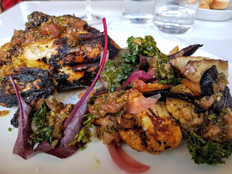 Poulet mariné façon Malro au barbecue Restaurant Paris 3